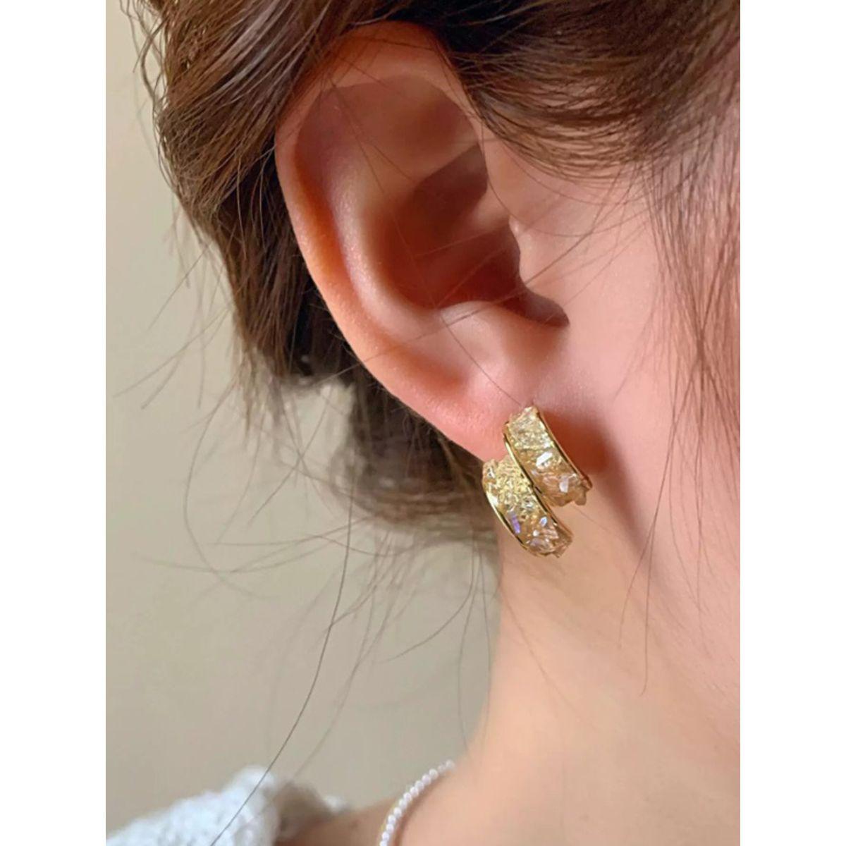 Styli Embellished Resin Earrings-women-watchesandjewellery-jewellery-earrings-image-4