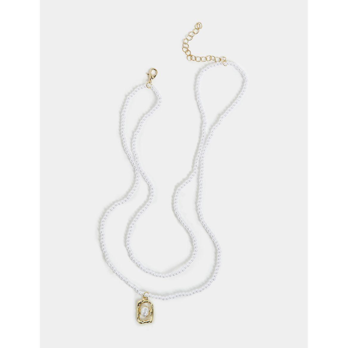 عقد مزين بلؤلؤ صناعي-women-watchesandjewellery-jewellery-necklacesandpendants-image-2