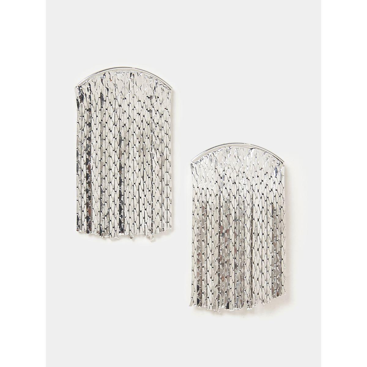 Styli Wide Tassel Earrings-women-watchesandjewellery-jewellery-earrings-image-1