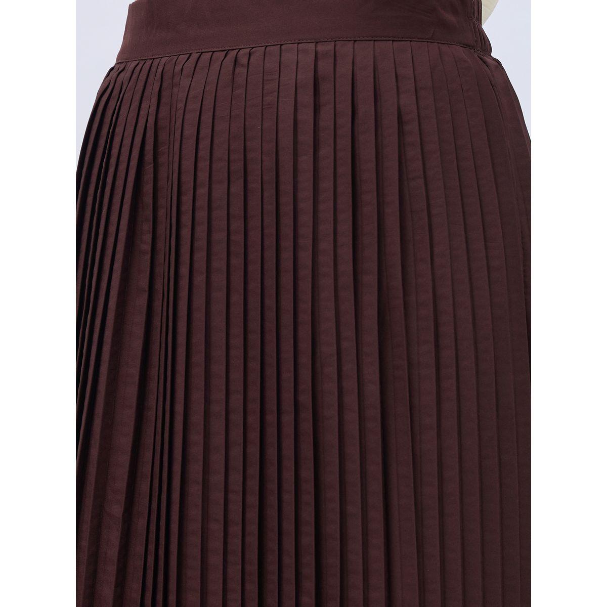 Styli Pleated Flared Maxi Skirt-women-clothing-bottoms-skirts-image-4