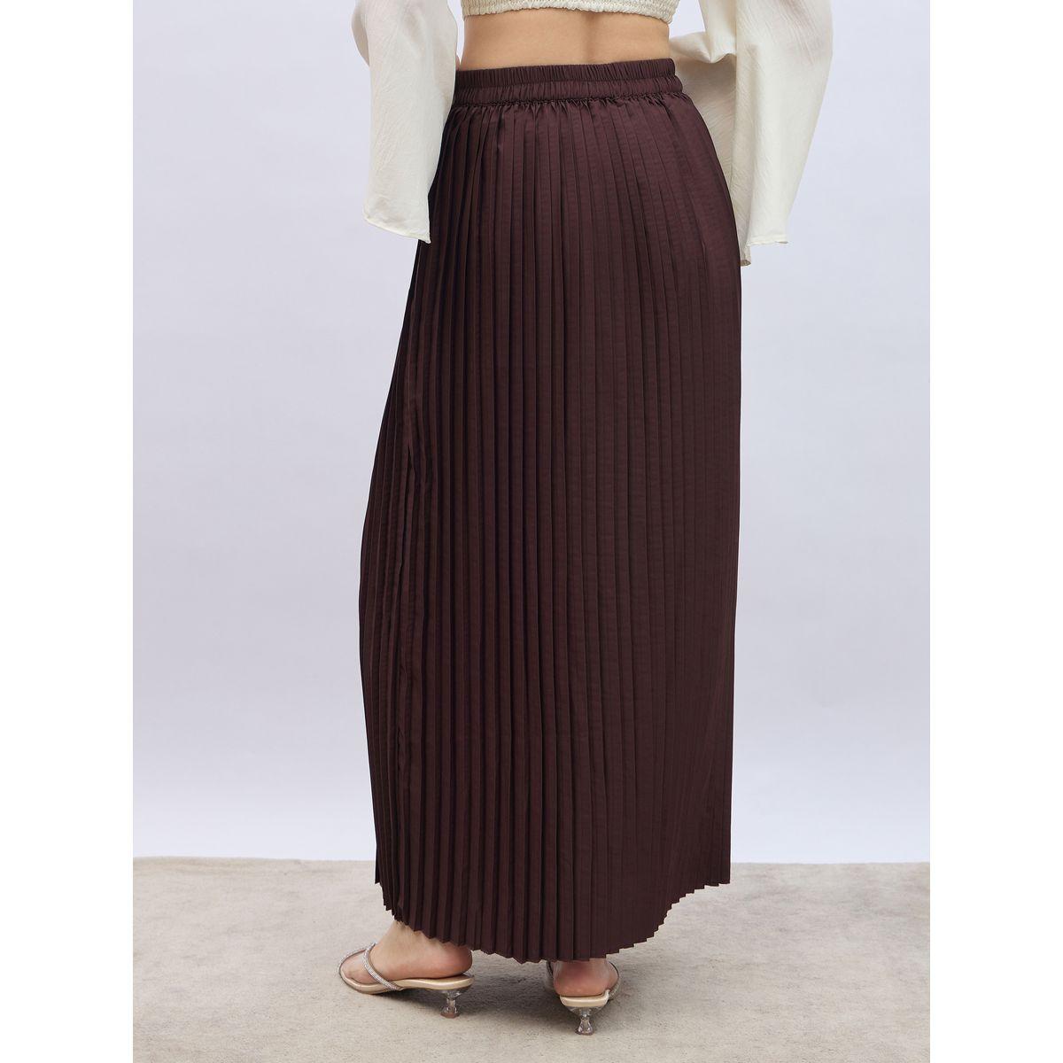 Styli Pleated Flared Maxi Skirt-women-clothing-bottoms-skirts-image-5