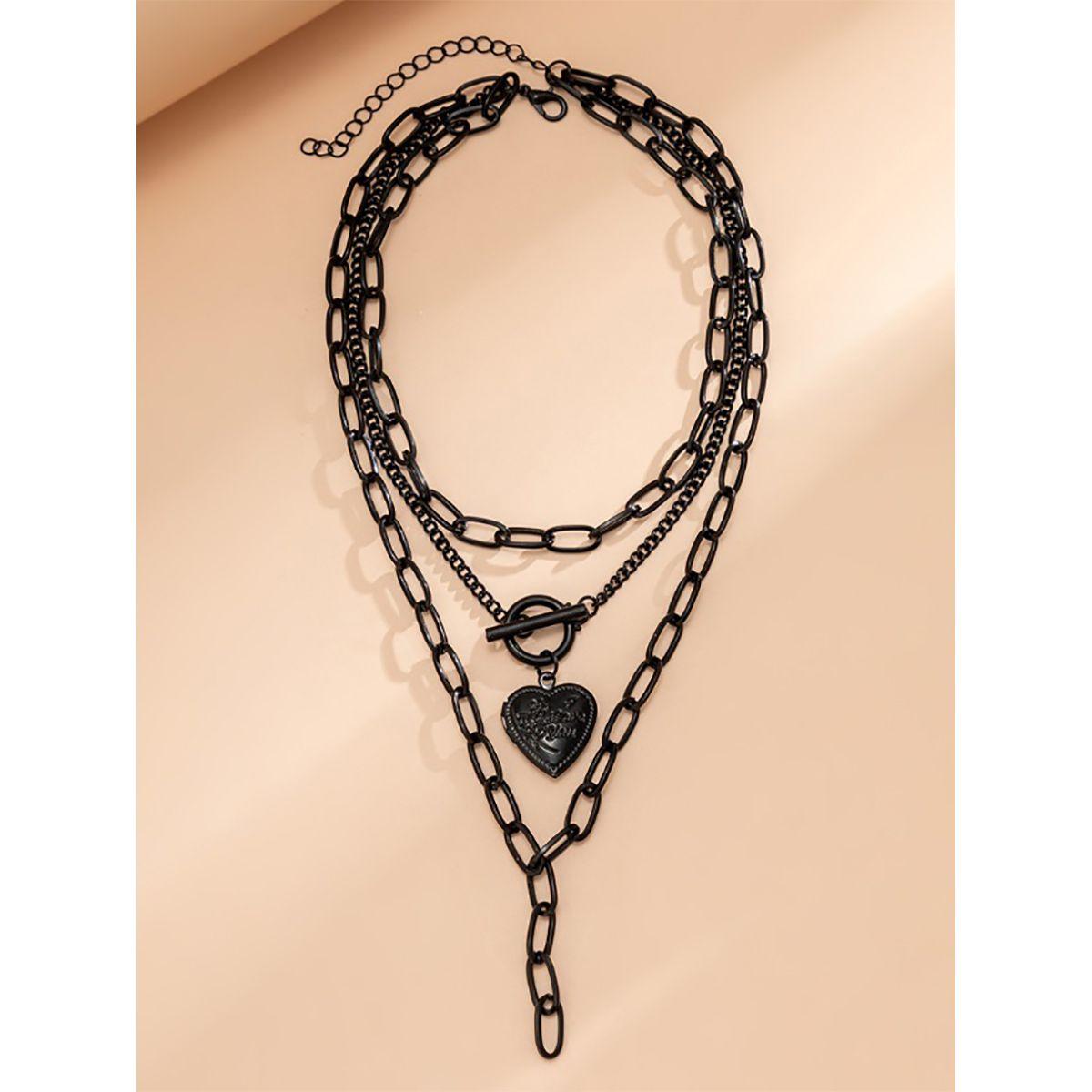 Styli Chain Layered Necklace-women-watchesandjewellery-jewellery-necklacesandpendants-image-5