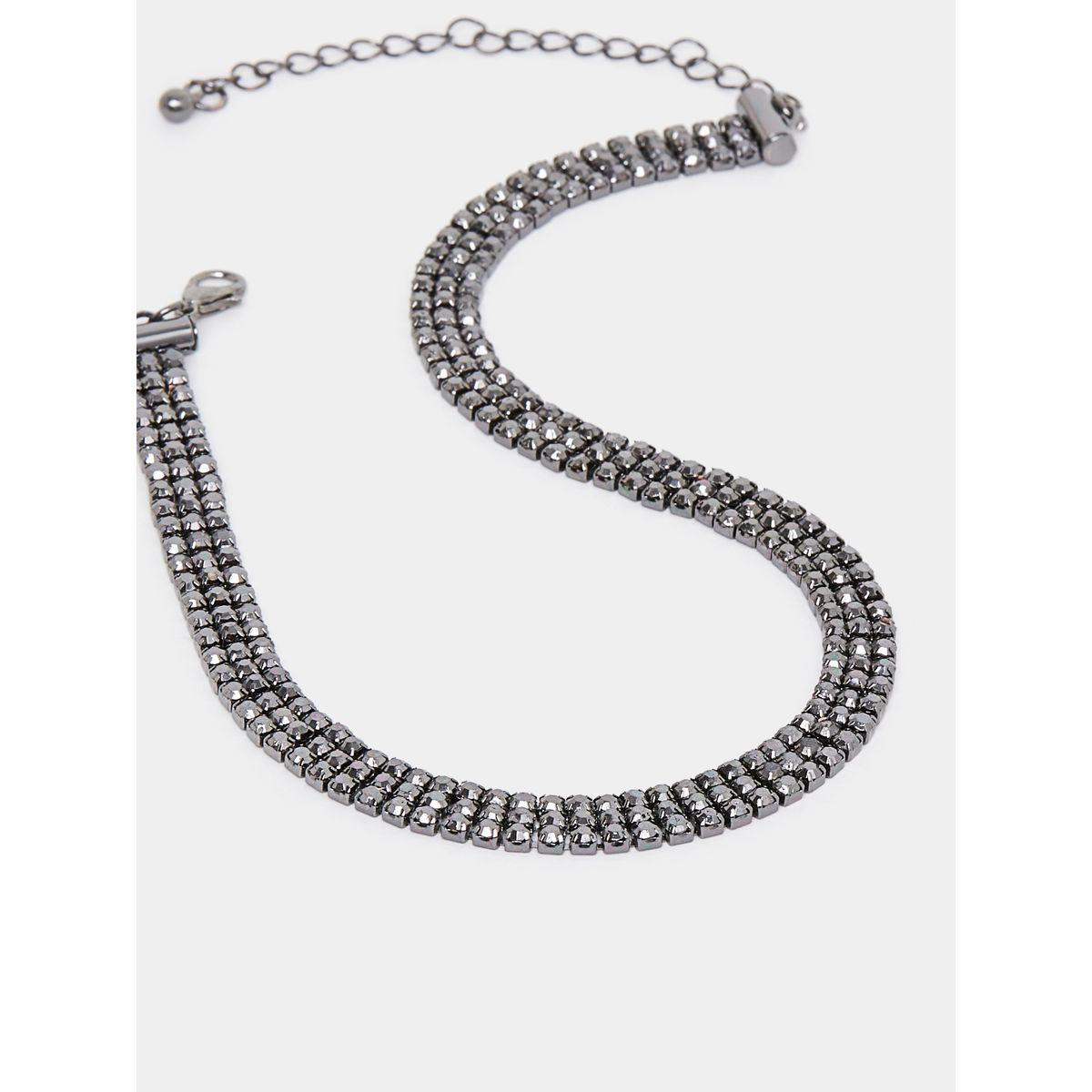 Styli 3 Layer Studded Chain Necklace-women-watchesandjewellery-jewellery-necklacesandpendants-image-1