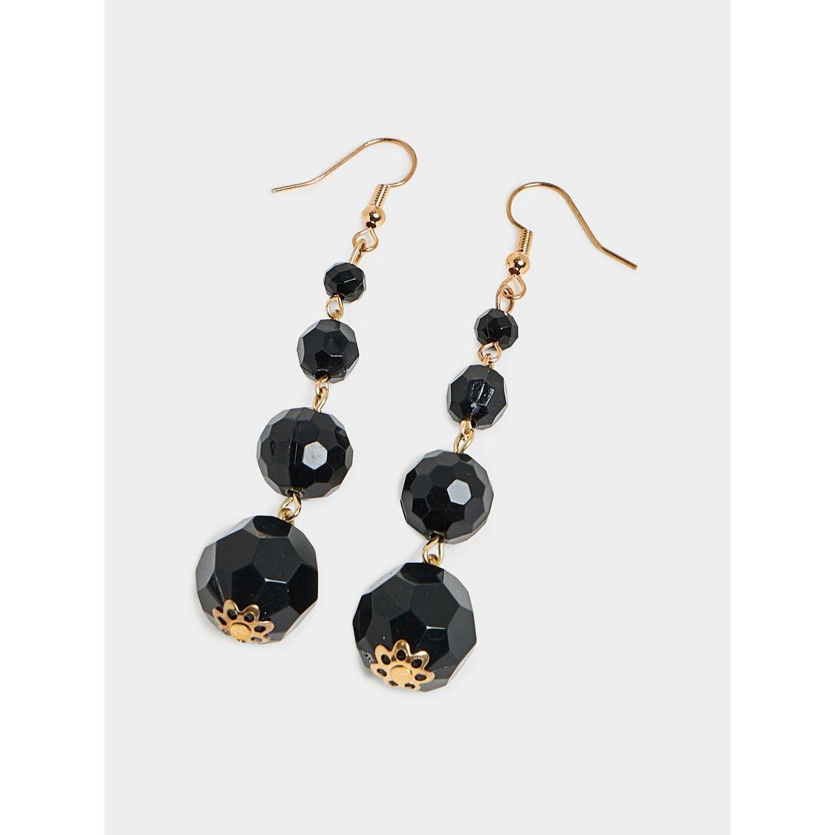 Styli Ball Drop Earrings-women-watchesandjewellery-jewellery-earrings-image-2