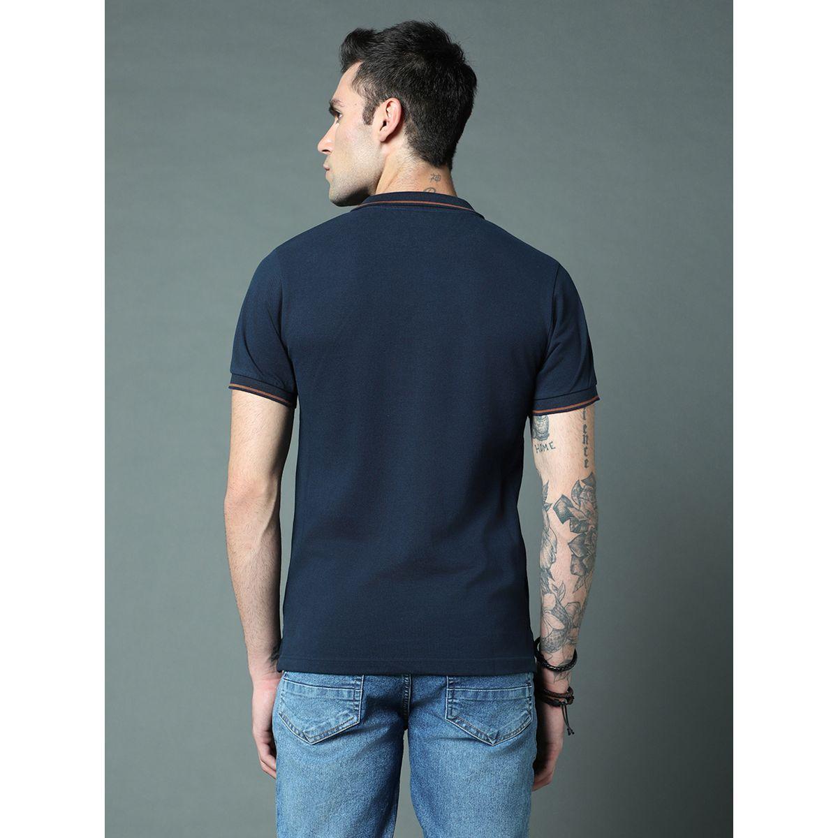 High Star Striped Panel Regular Fit Polo-men-clothing-tshirtsandpolos-polos-image-4
