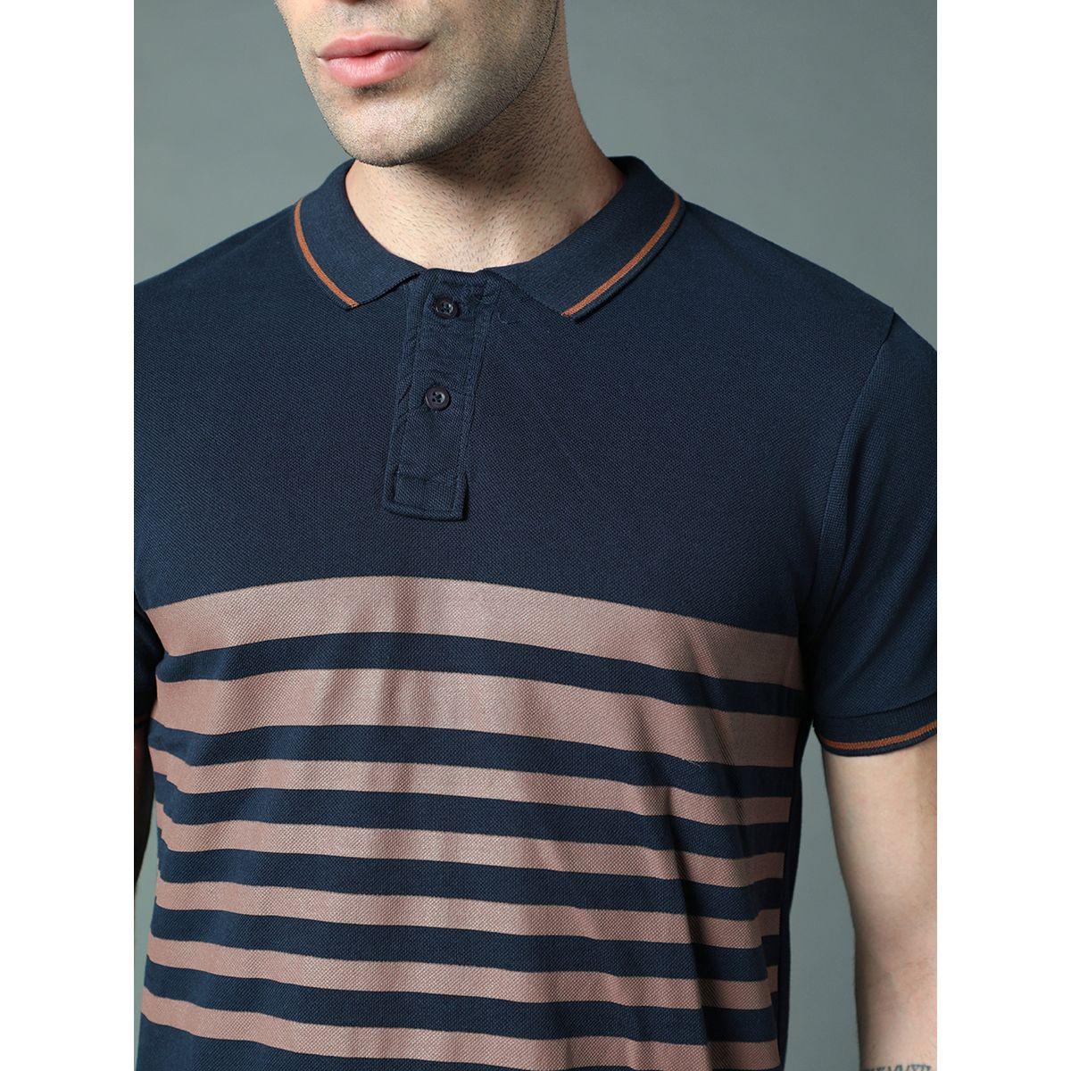 High Star Striped Panel Regular Fit Polo-men-clothing-tshirtsandpolos-polos-image-5