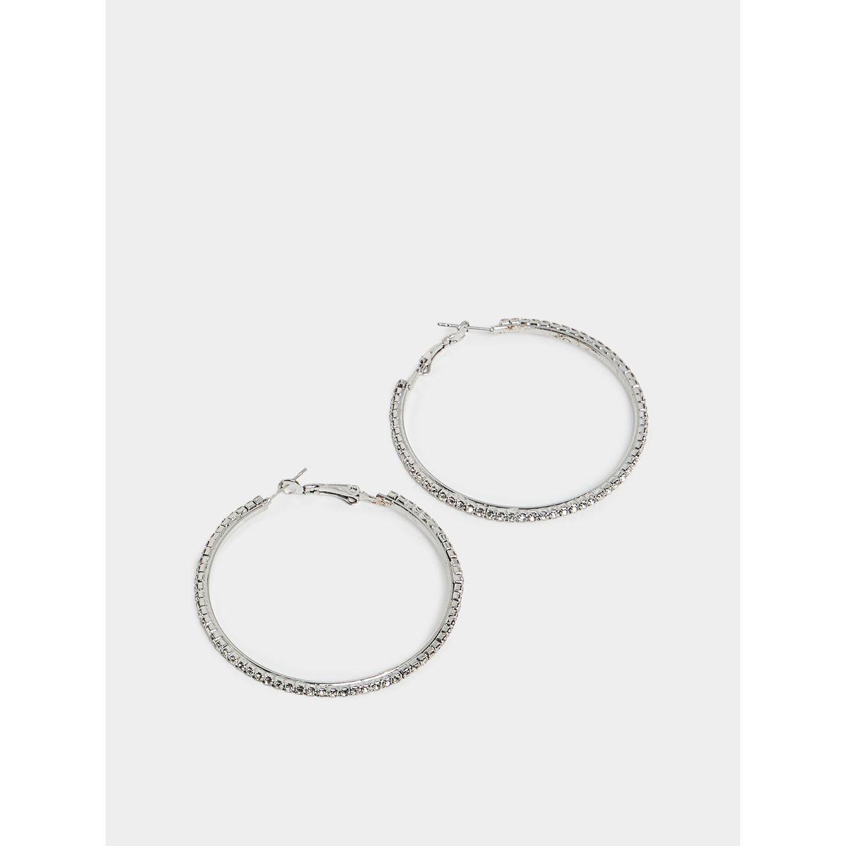 Styli Big Hoop Earrings-women-watchesandjewellery-jewellery-earrings-image-1