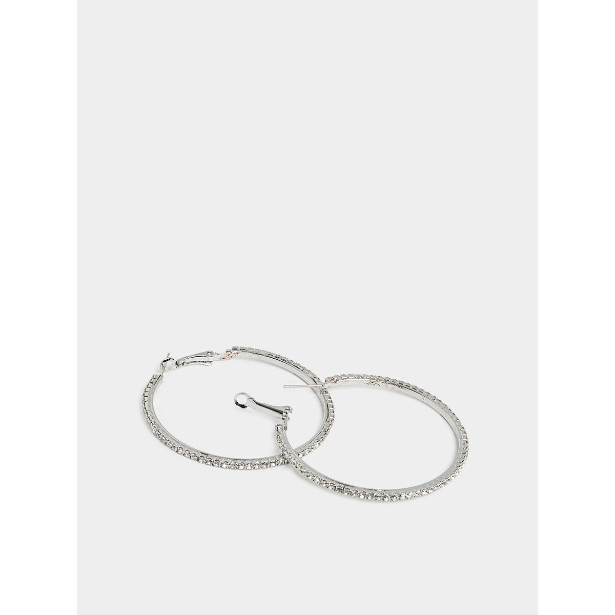 Styli Big Hoop Earrings-women-watchesandjewellery-jewellery-earrings-image-4