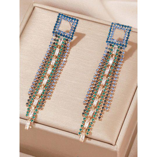 Styli Tassel Drop Earrings-women-watchesandjewellery-jewellery-earrings-image-1