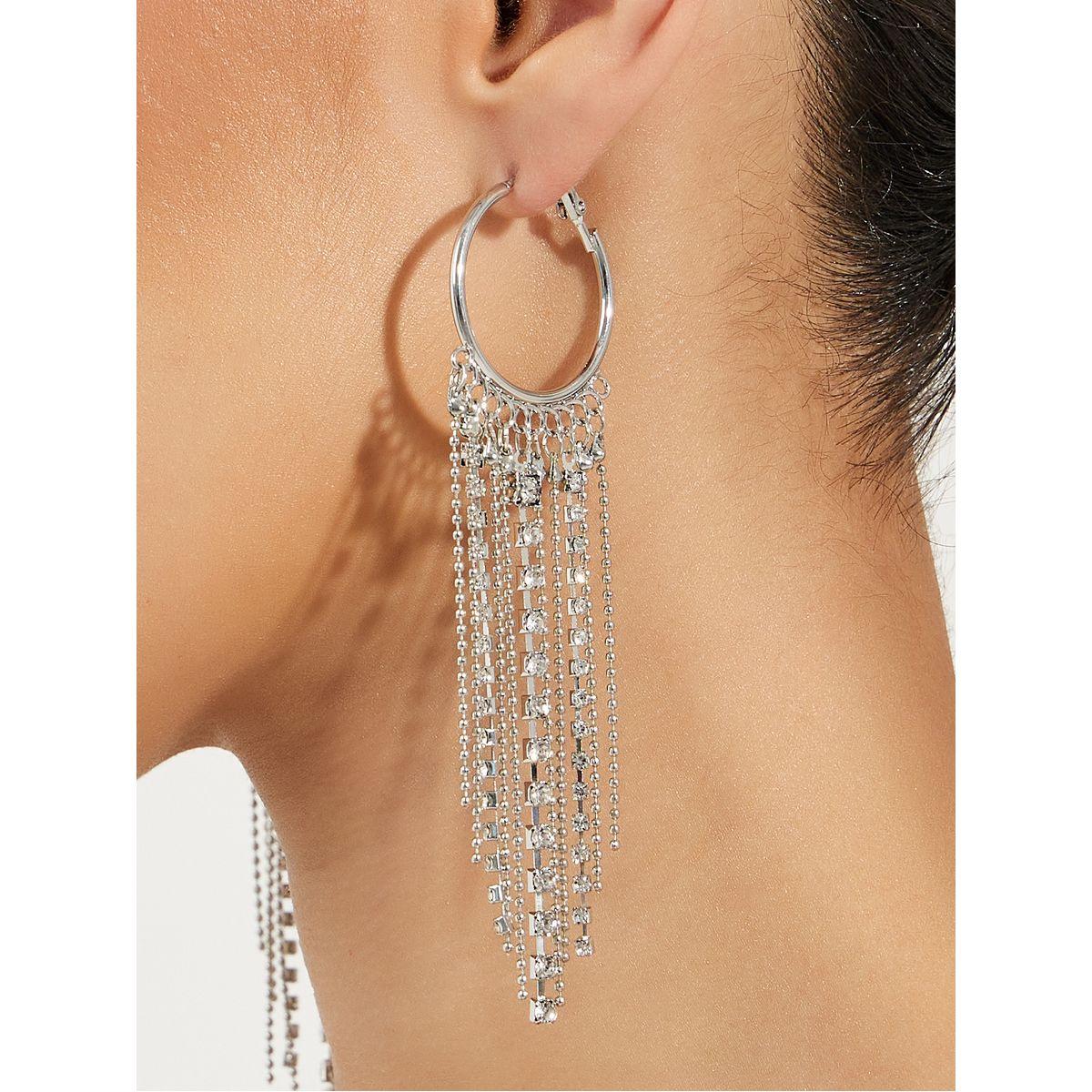Styli Tassel Design Earrings-women-watchesandjewellery-jewellery-earrings-image-1