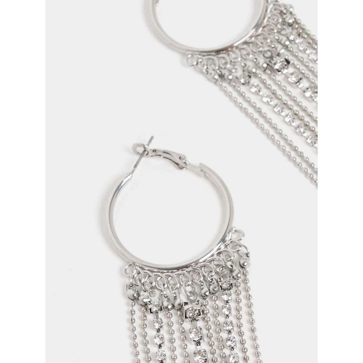 اقراط كاجوال مزينة بشرابة-women-watchesandjewellery-jewellery-earrings-image-3