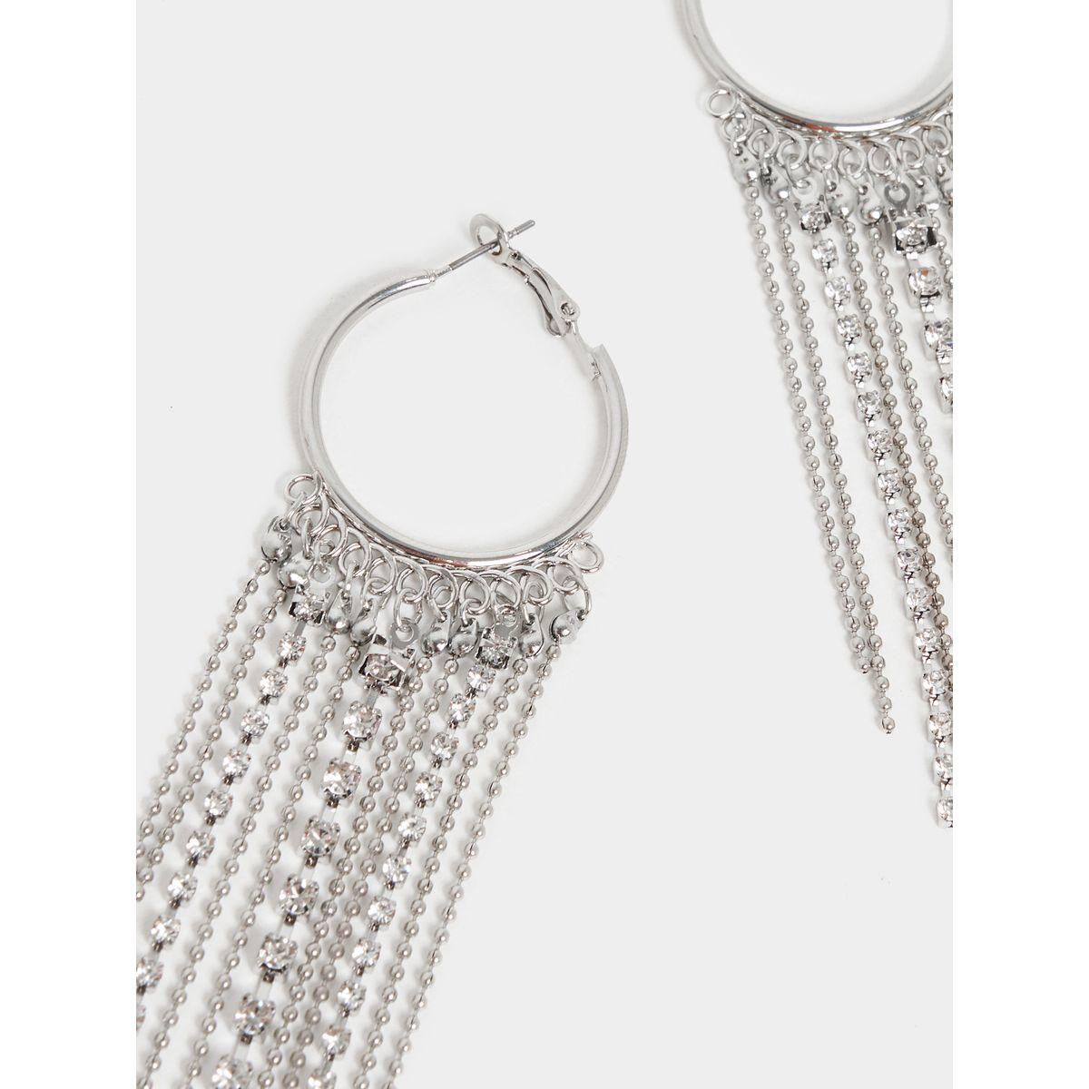 اقراط كاجوال مزينة بشرابة-women-watchesandjewellery-jewellery-earrings-image-4