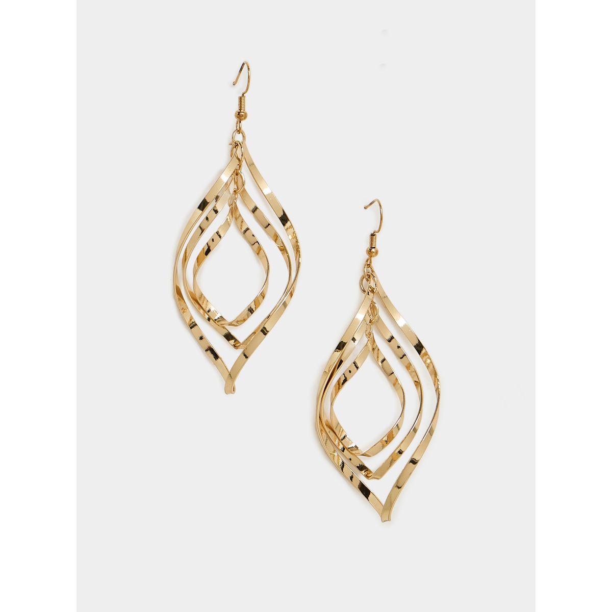 Styli Diamond Dangle Earrings-women-watchesandjewellery-jewellery-earrings-image-1