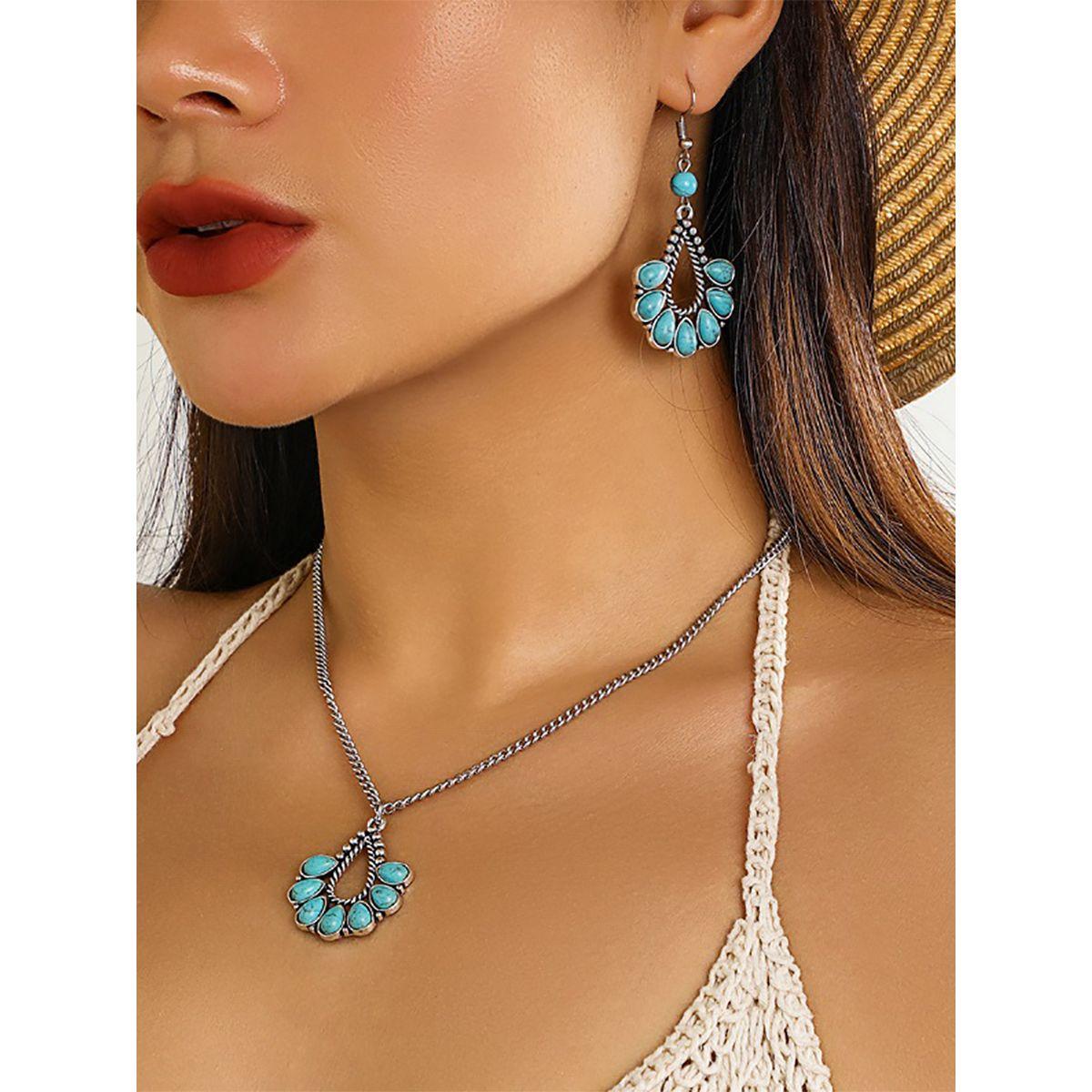 Styli Beaded Earrings & Necklace Jewelry Set-women-watchesandjewellery-jewellery-jewellerysets-image-3