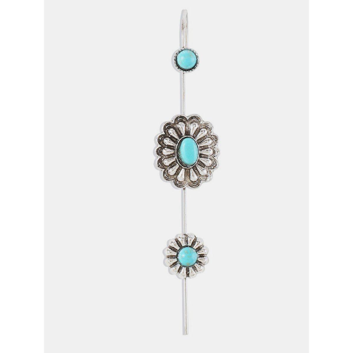 Styli Textured Ear Pin-women-watchesandjewellery-jewellery-earrings-image-4