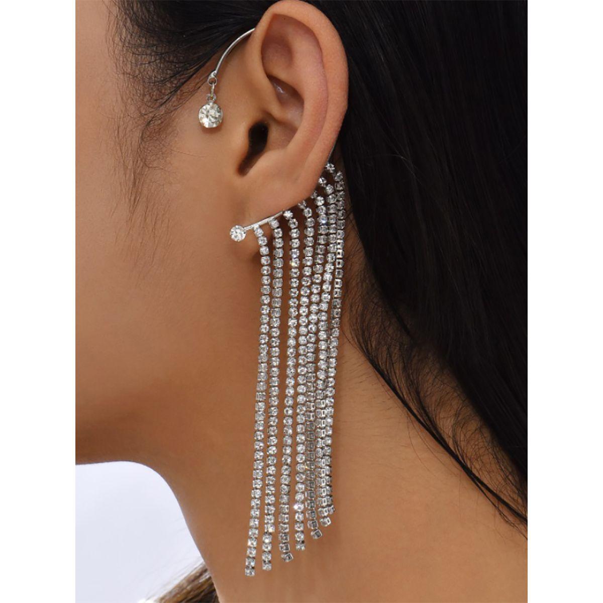 أقراط حلقية بشرّابة-women-watchesandjewellery-jewellery-earrings-image-1