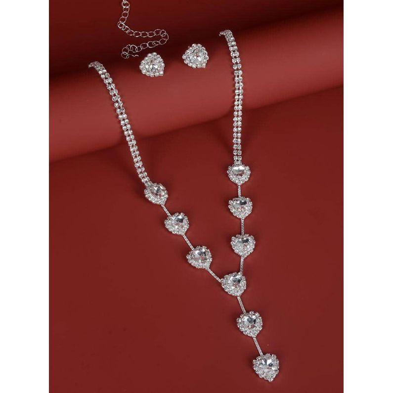 مجموعة من ( عقد + اقراط )-women-watchesandjewellery-jewellery-jewellerysets-image-2