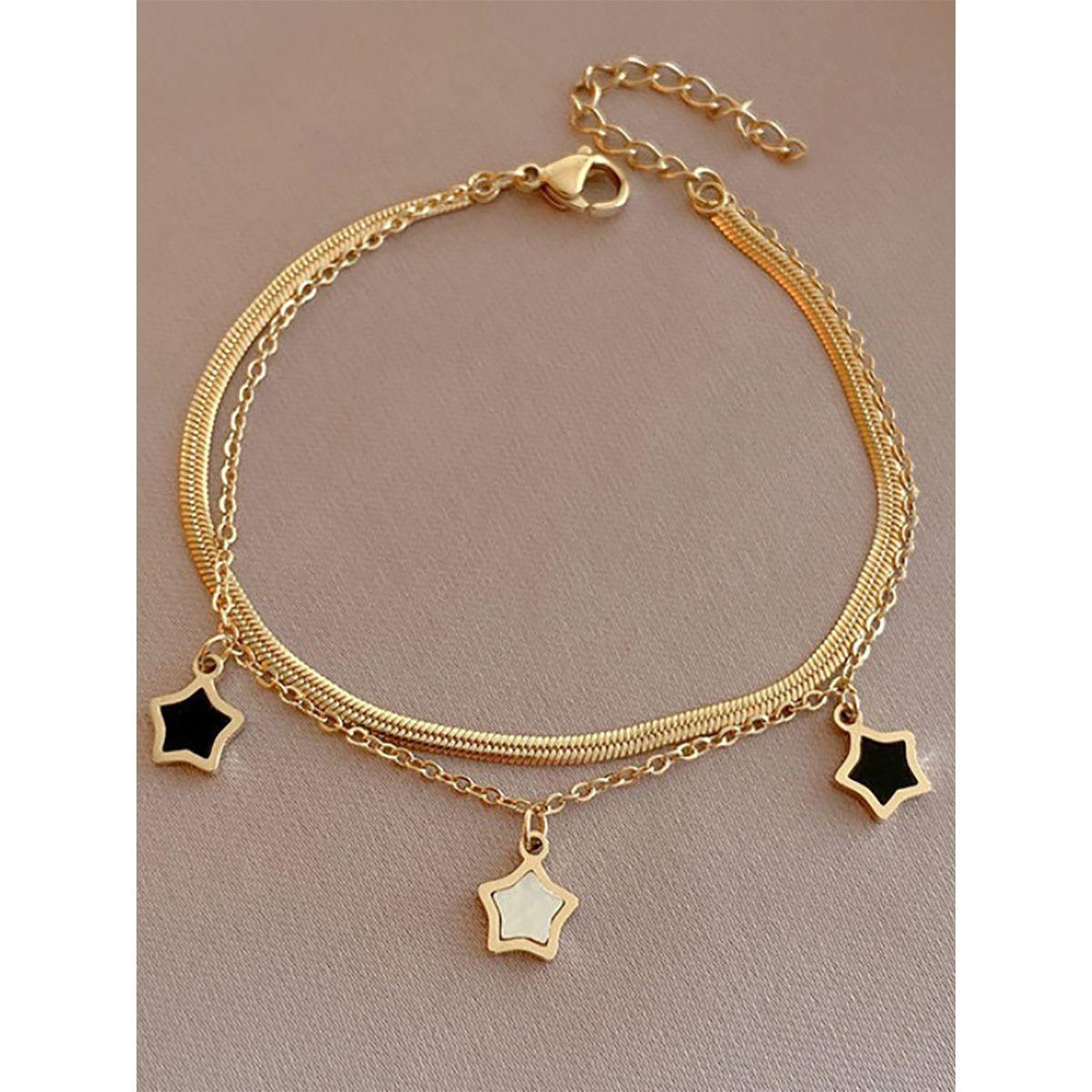 Styli Star Drop Bracelet-women-watchesandjewellery-jewellery-banglesandbracelets-image-4