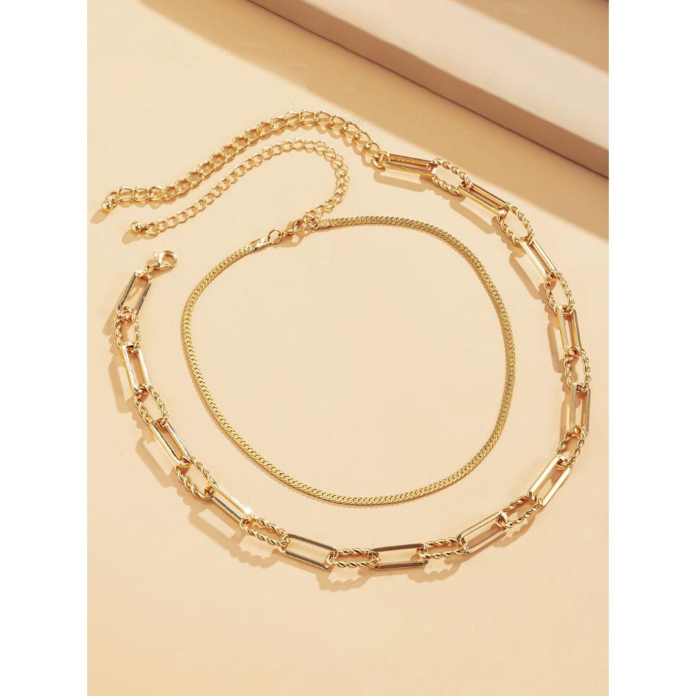 Styli Set of 2 - Chain Link Necklace-women-watchesandjewellery-jewellery-necklacesandpendants-image-2