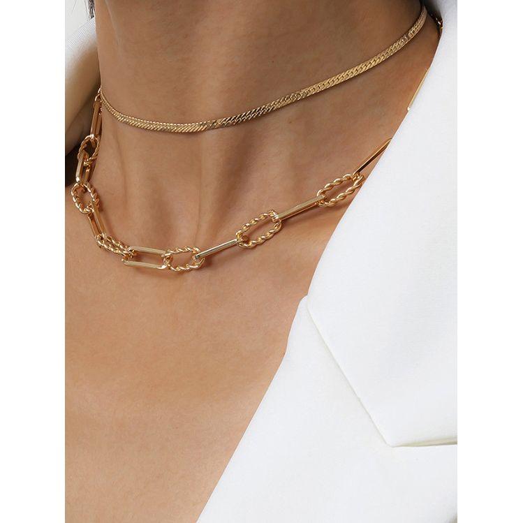 Styli Set of 2 - Chain Link Necklace-women-watchesandjewellery-jewellery-necklacesandpendants-image-4