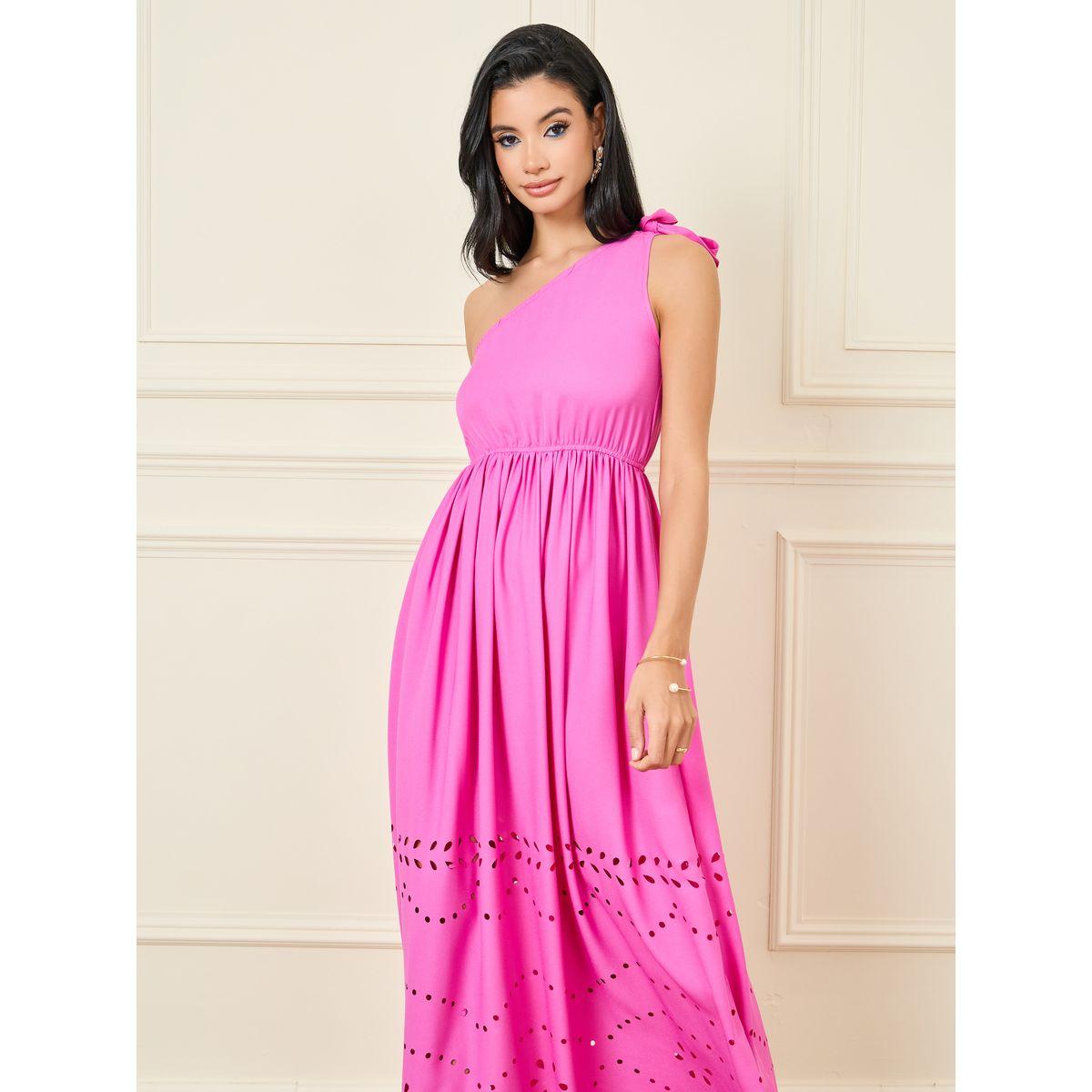 فستان طويل بكتف واحد-women-clothing-dresses-image-2