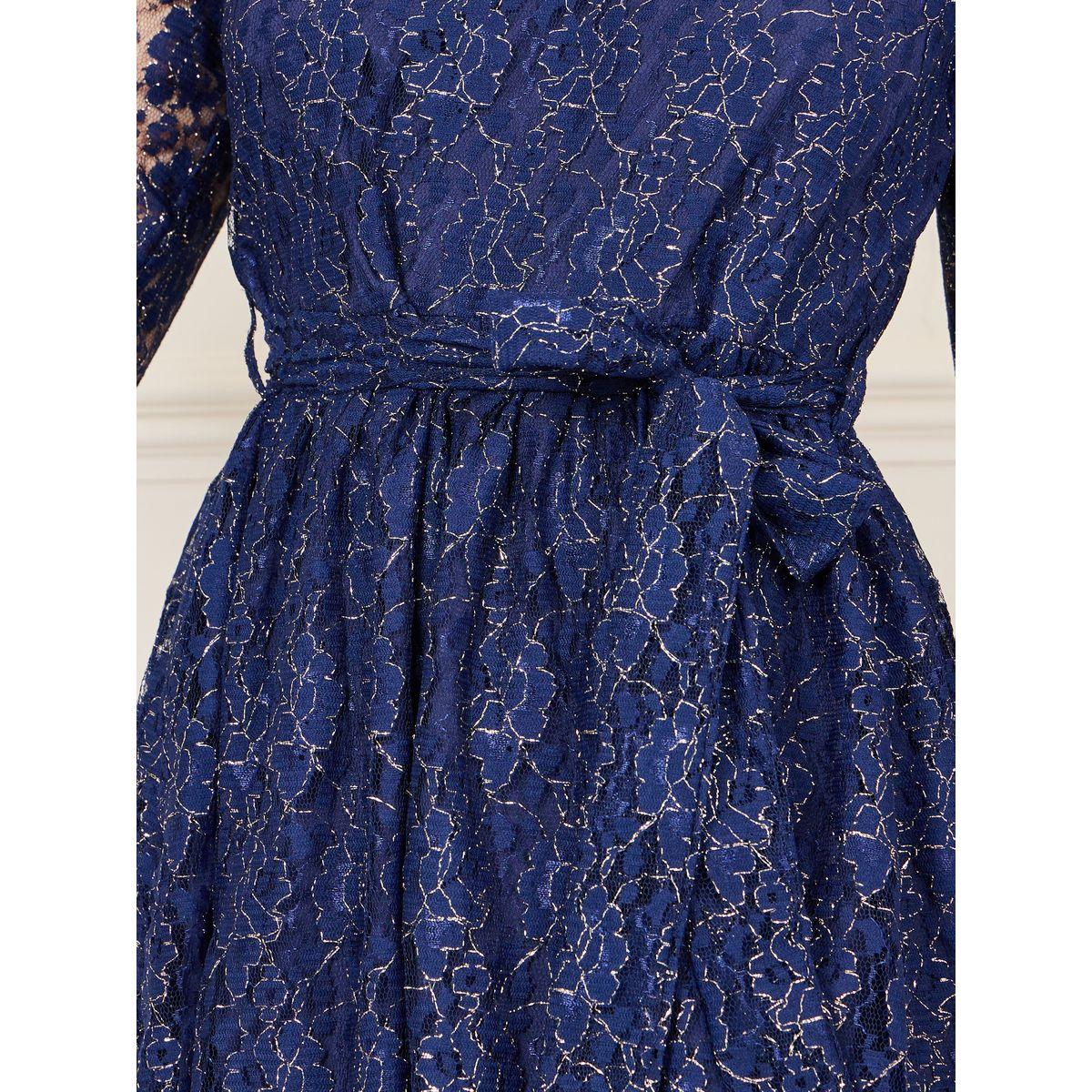 فستان ميدي بتفاصيل دانتيل واربطة-women-clothing-dresses-image-3