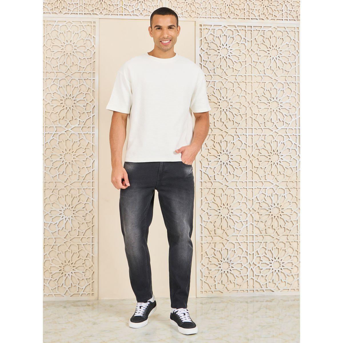 Styli Premium Oversized Ottoman Knit T-shirt-men-clothing-tshirtsandpolos-tshirts-image-2