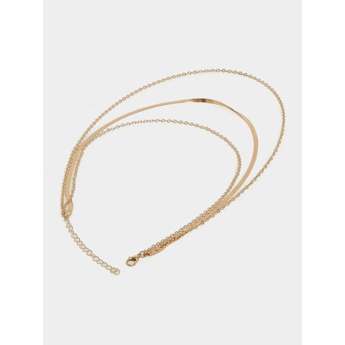 Styli Flat Chain Layered Necklace-women-watchesandjewellery-jewellery-necklacesandpendants-image-3