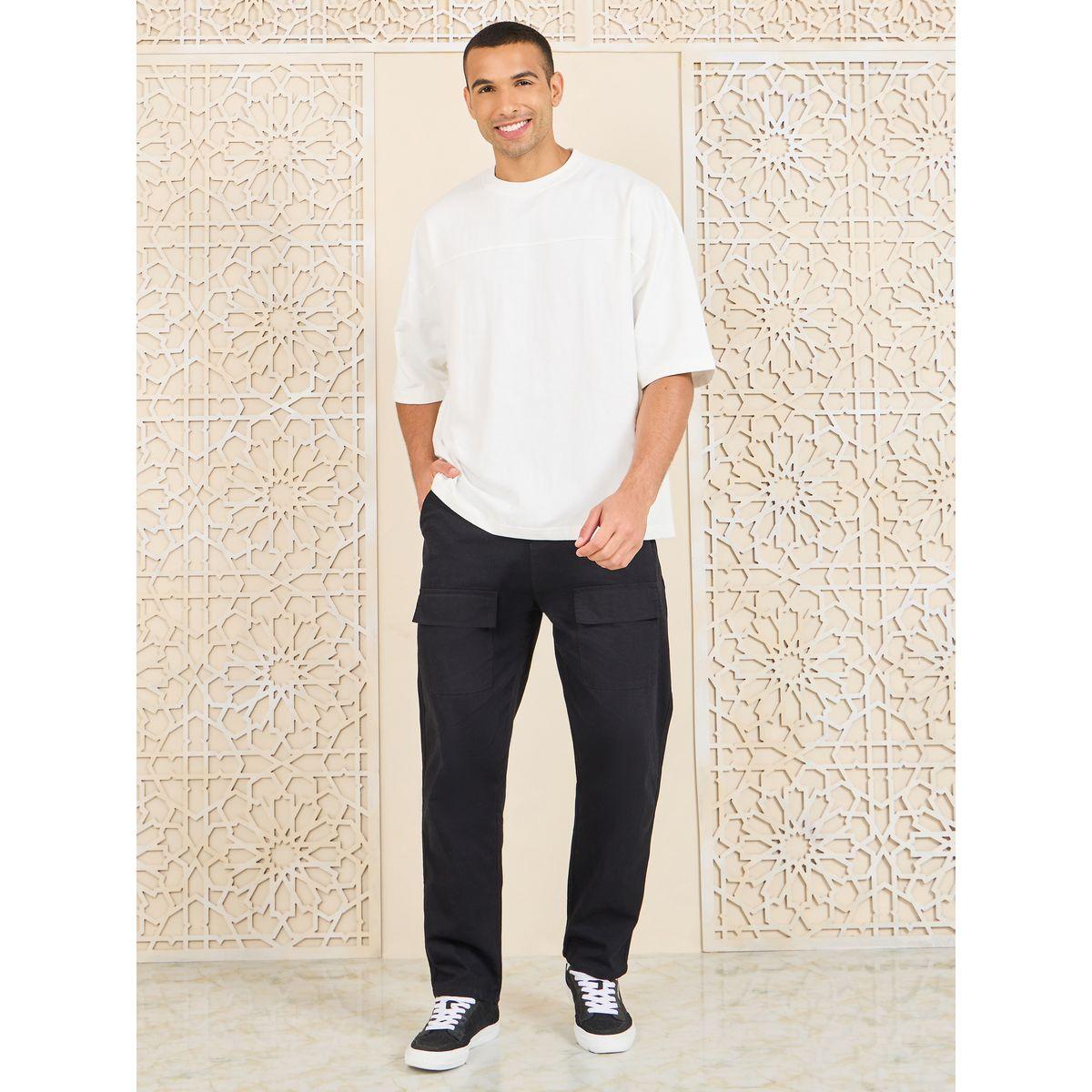 Styli Stretch Twill Flap Pocket Cargo Pant-men-clothing-bottoms-trousersandchinos-trousers-image-2