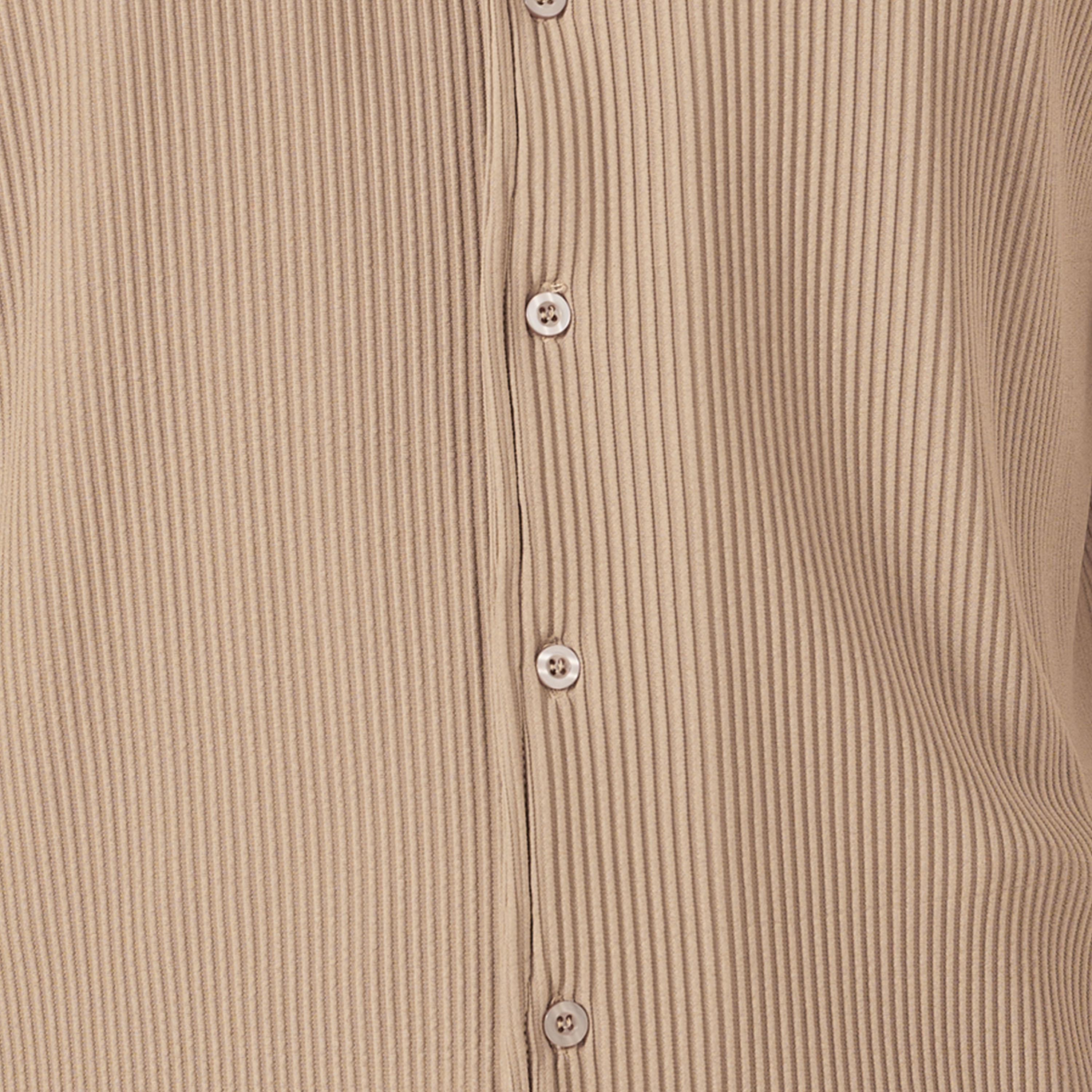 ستايلي - قميص وبنطال بقصة مريح من نسيج محبوك مضلع-men-clothing-coordsets-image-3