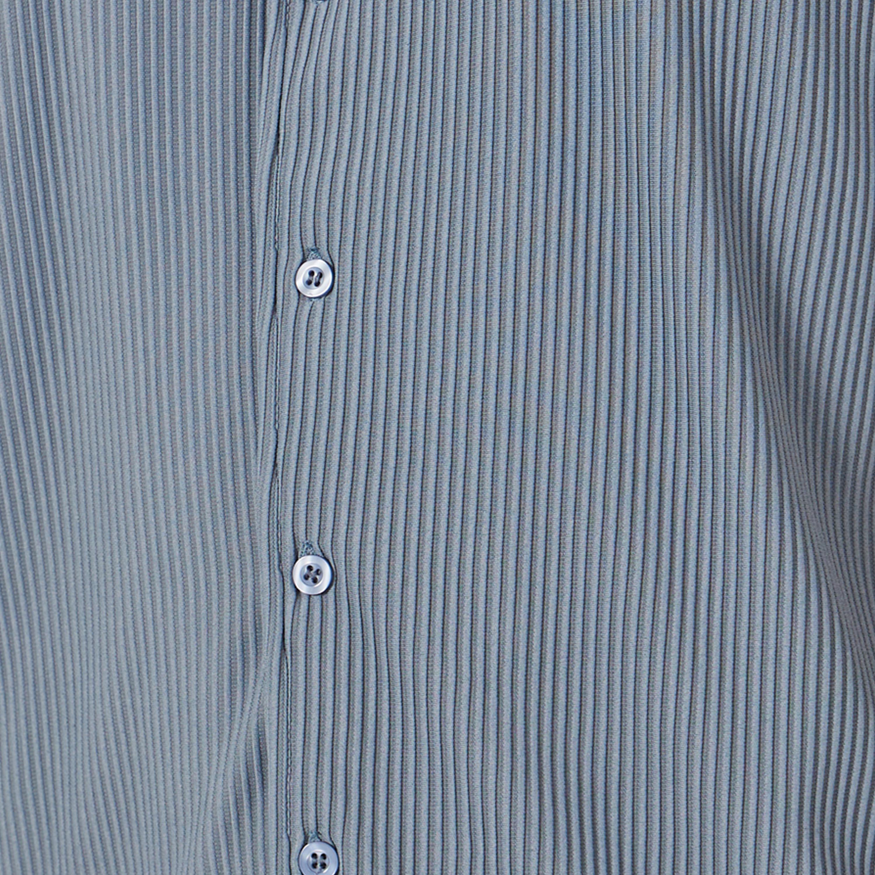 ستايلي - قميص وبنطال بقصة مريح من نسيج محبوك مضلع-men-clothing-coordsets-image-3
