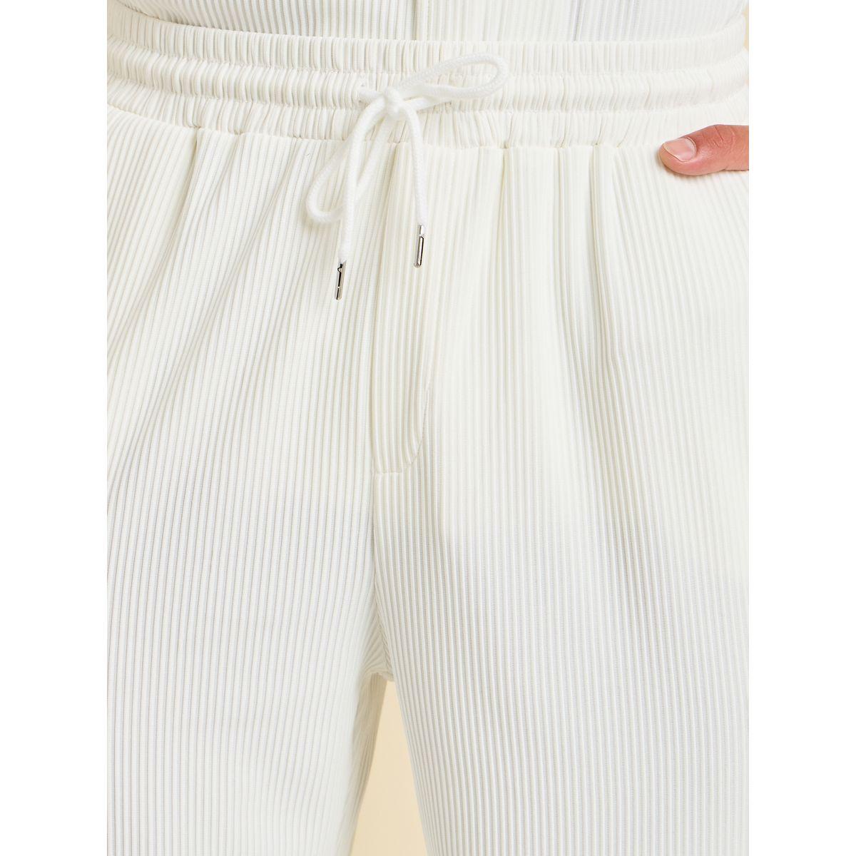Styli Textured Rib Knit Relaxed Fit Shirt & Pant Co-Ord Set-men-clothing-coordsets-image-6