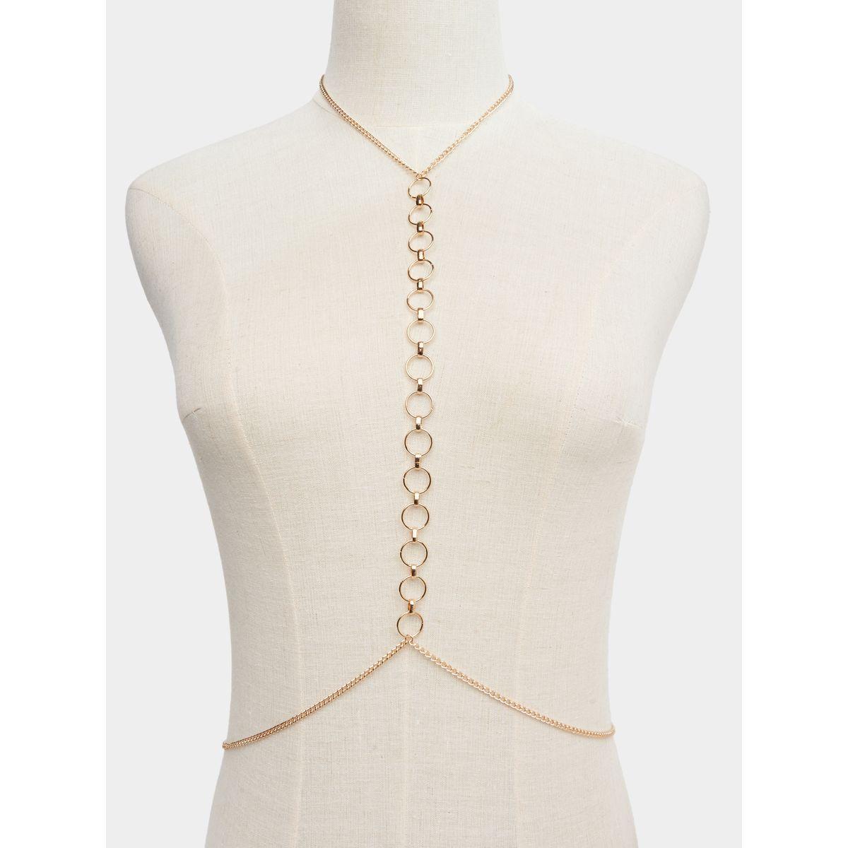 Styli Circle Design Body Chain-women-watchesandjewellery-jewellery-necklacesandpendants-image-1