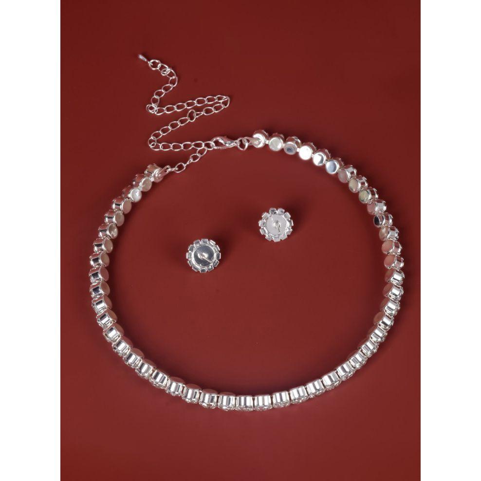 مجموعة من ( عقد + اقراط )-women-watchesandjewellery-jewellery-jewellerysets-image-1