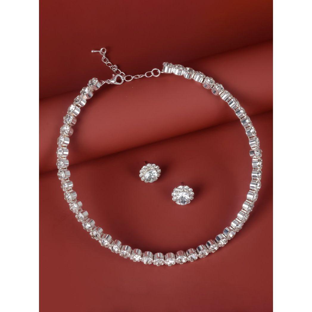 مجموعة من ( عقد + اقراط )-women-watchesandjewellery-jewellery-jewellerysets-image-2