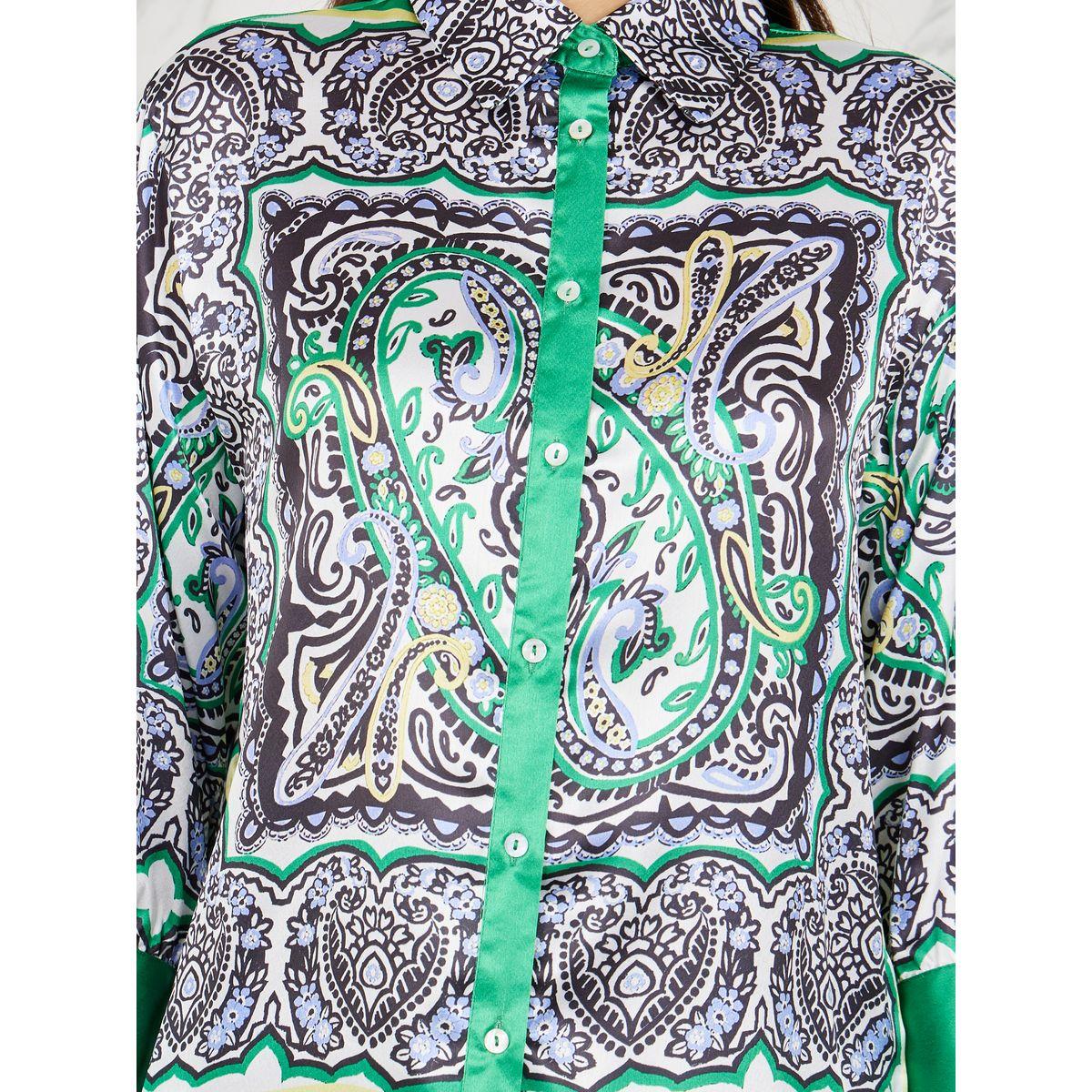 Styli Satin Oversized Paisley Print Shirt-women-clothing-shirtsandblouses-shirts-image-3