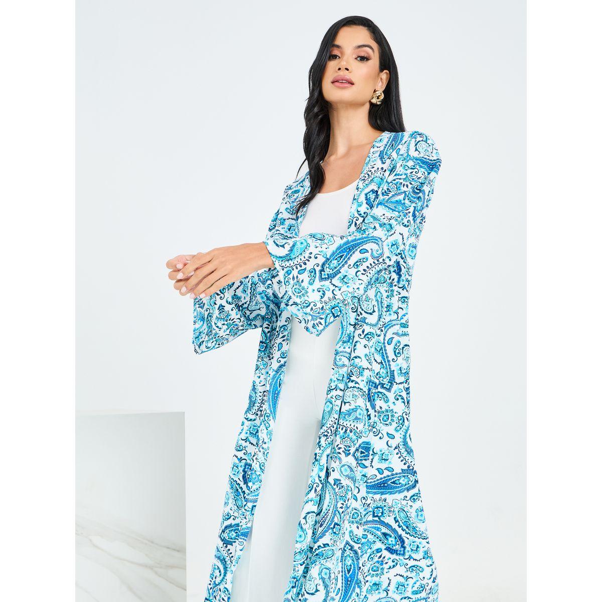 Styli Regular Fit Maxi Length Paisley Print Kimono-women-clothing-shirtsandblouses-shirts-image-3