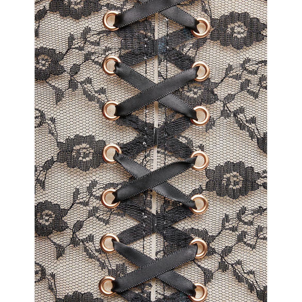 Styli Floral Lace Detail Tie Corset-women-clothingaccessories-belts-image-7