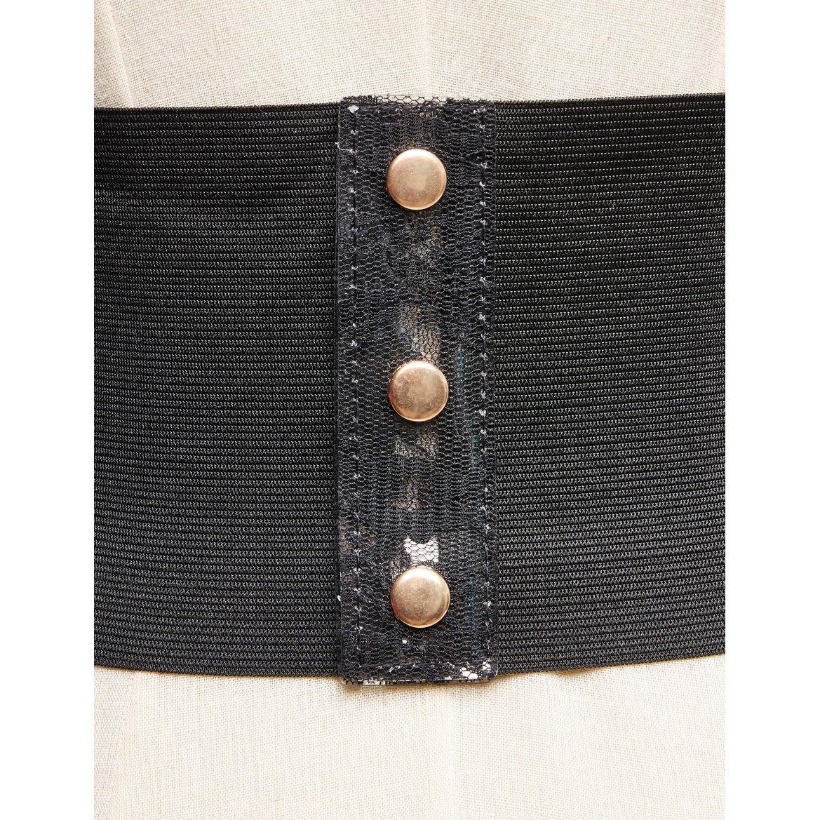 Styli Floral Lace Detail Tie Corset-women-clothingaccessories-belts-image-8