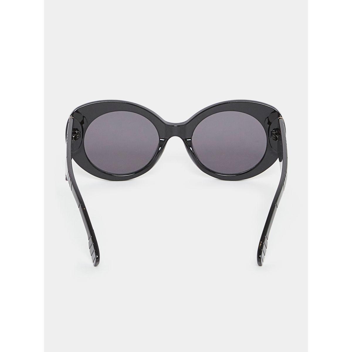 Styli Solid Round Sunglasses-women-sunglasses-image-4