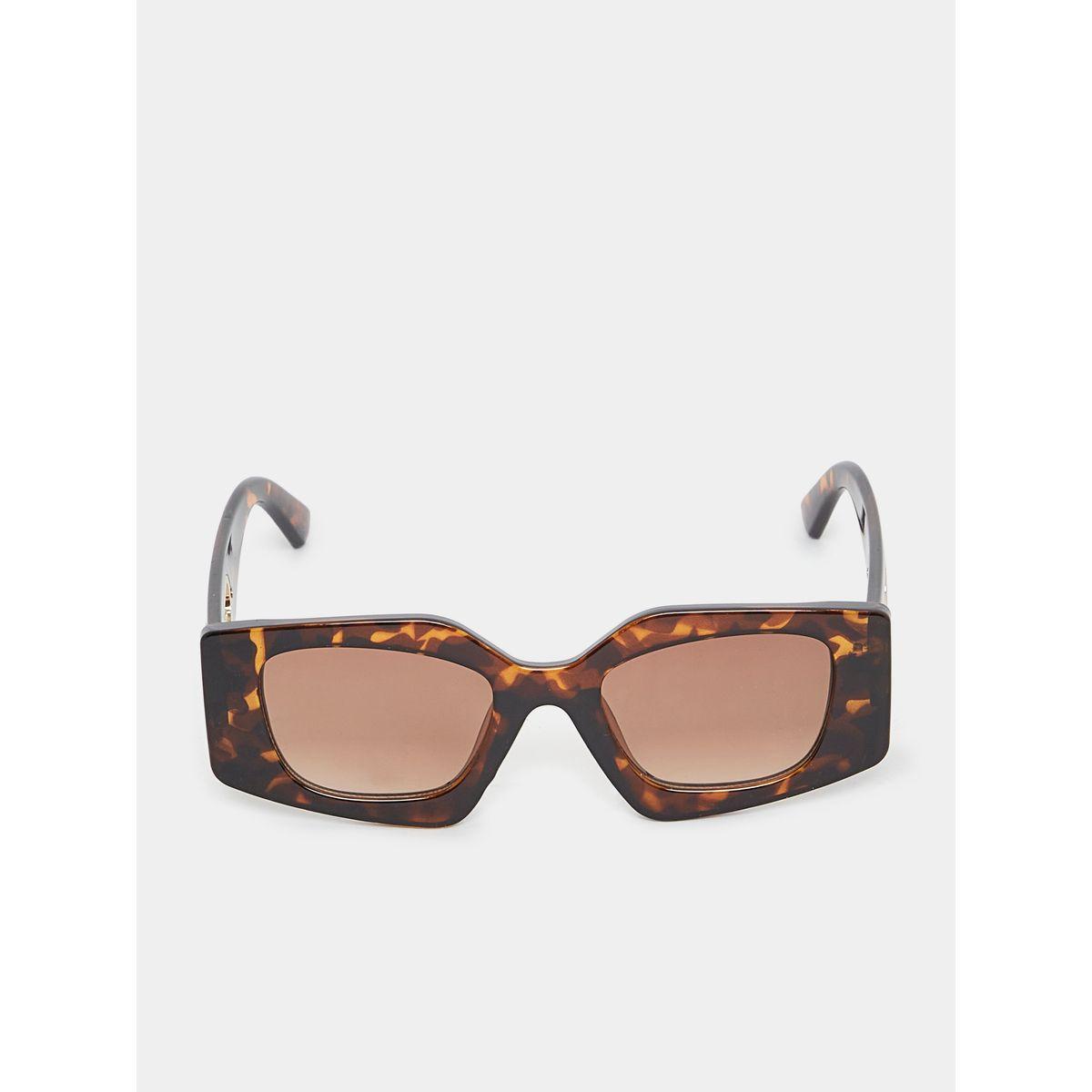 Styli Tortoise Metallic Accent Detail Sunglasses-women-sunglasses-image-3