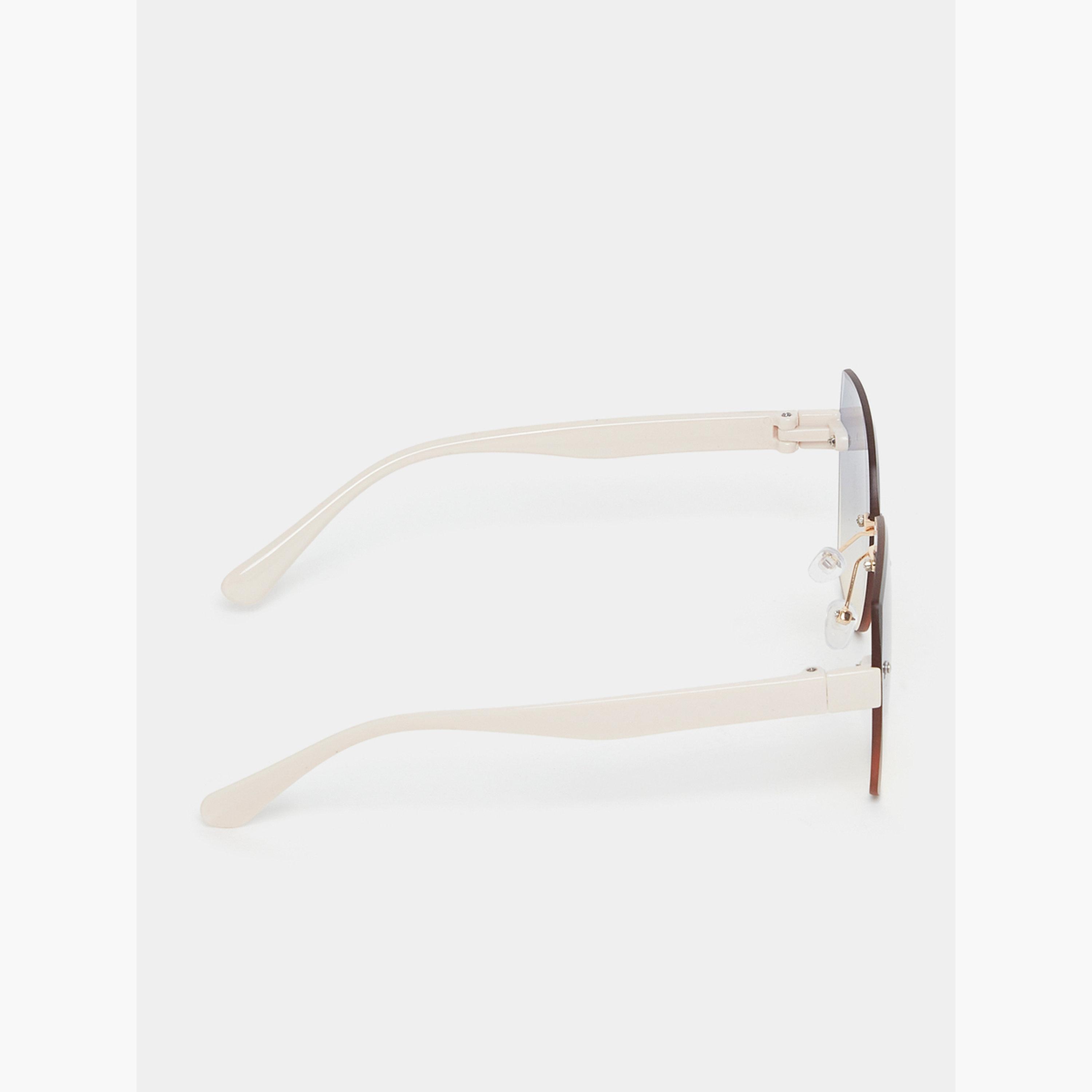 Styli Haxagon Rimless Sunglasses with Nose Pad-women-sunglasses-image-4