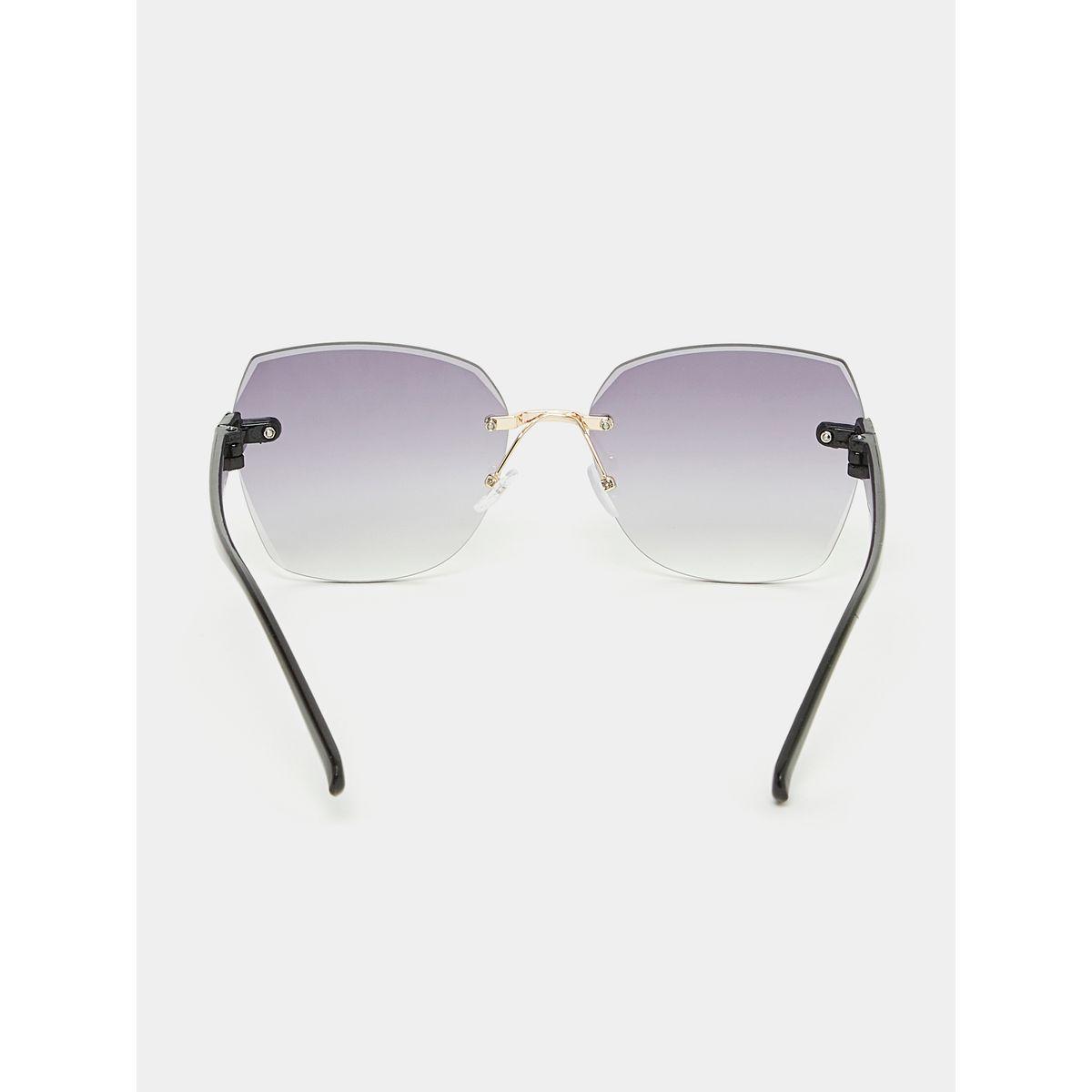 Styli Rimless Cat Eye Square Sunglass-women-sunglasses-image-5
