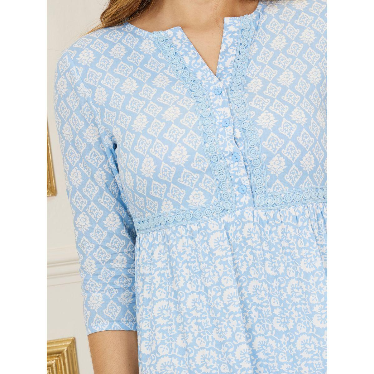 فستان طويل بكسرات وتداخلات دانتيل-women-clothing-dresses-image-3