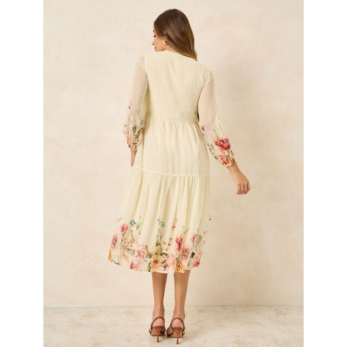 Styli Floral Print A-Line Midi Dress-women-clothing-dresses-image-4