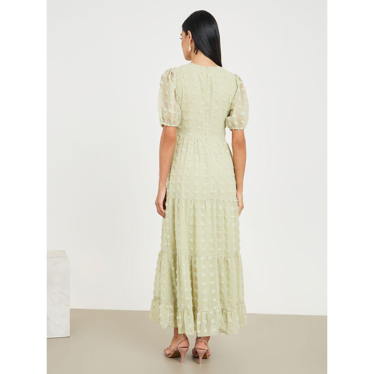 Styli Swiss Dobby Tiered Maxi Dress-women-clothing-dresses-image-4