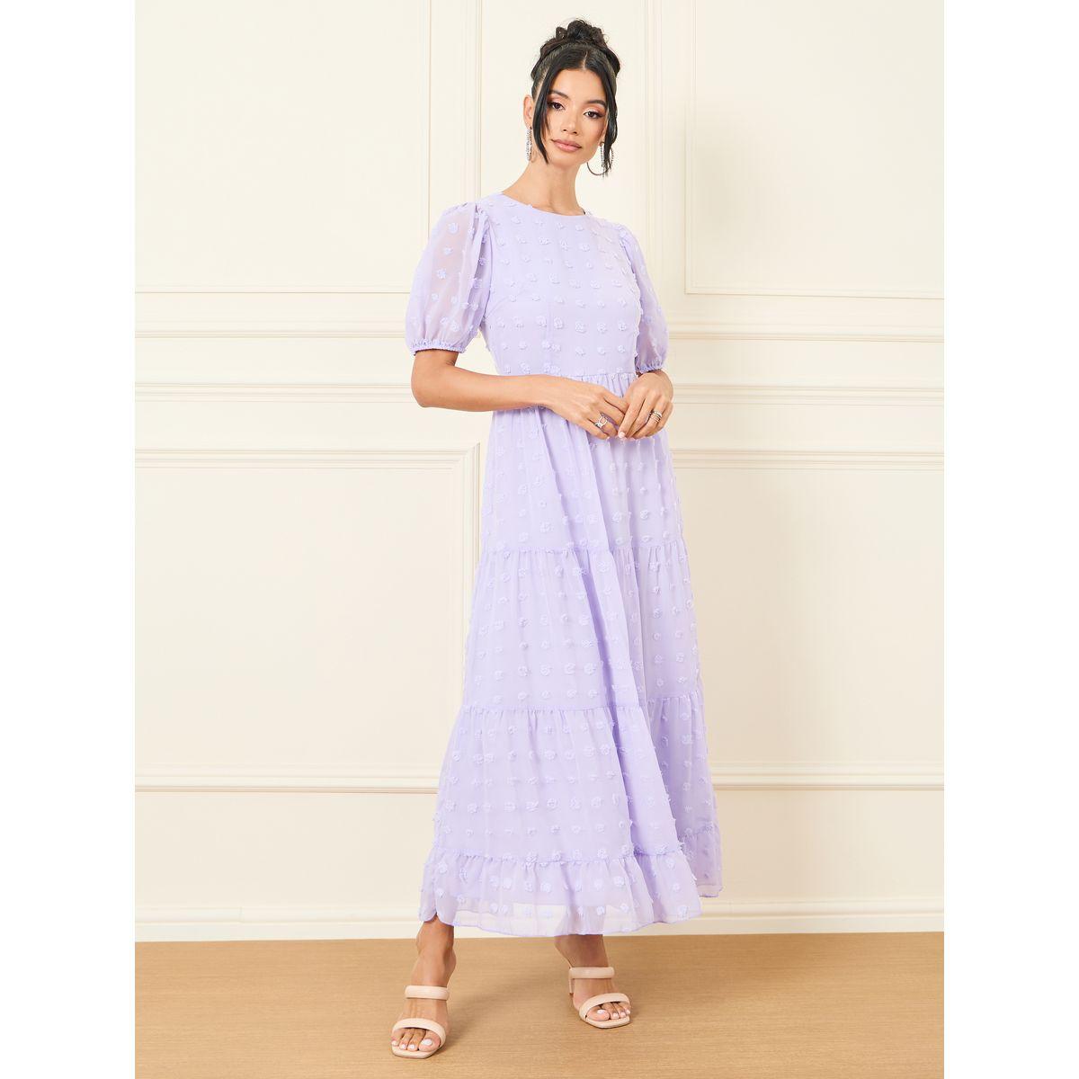 Styli Swiss Dobby Tiered Maxi Dress-women-clothing-dresses-image-1