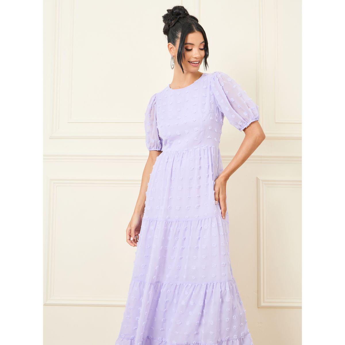 Styli Swiss Dobby Tiered Maxi Dress-women-clothing-dresses-image-2
