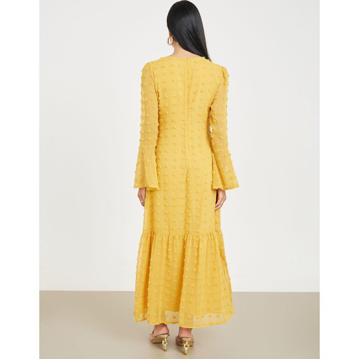 Styli Swiss Dobby A-Line Maxi Dress-women-clothing-dresses-image-4