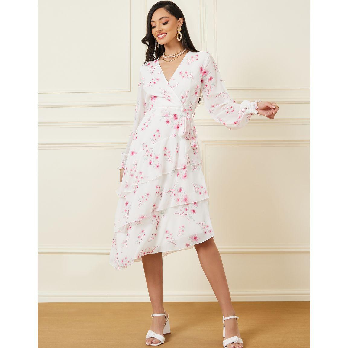 Styli Asymmetric Hem Layered Midi Dress-women-clothing-dresses-image-2